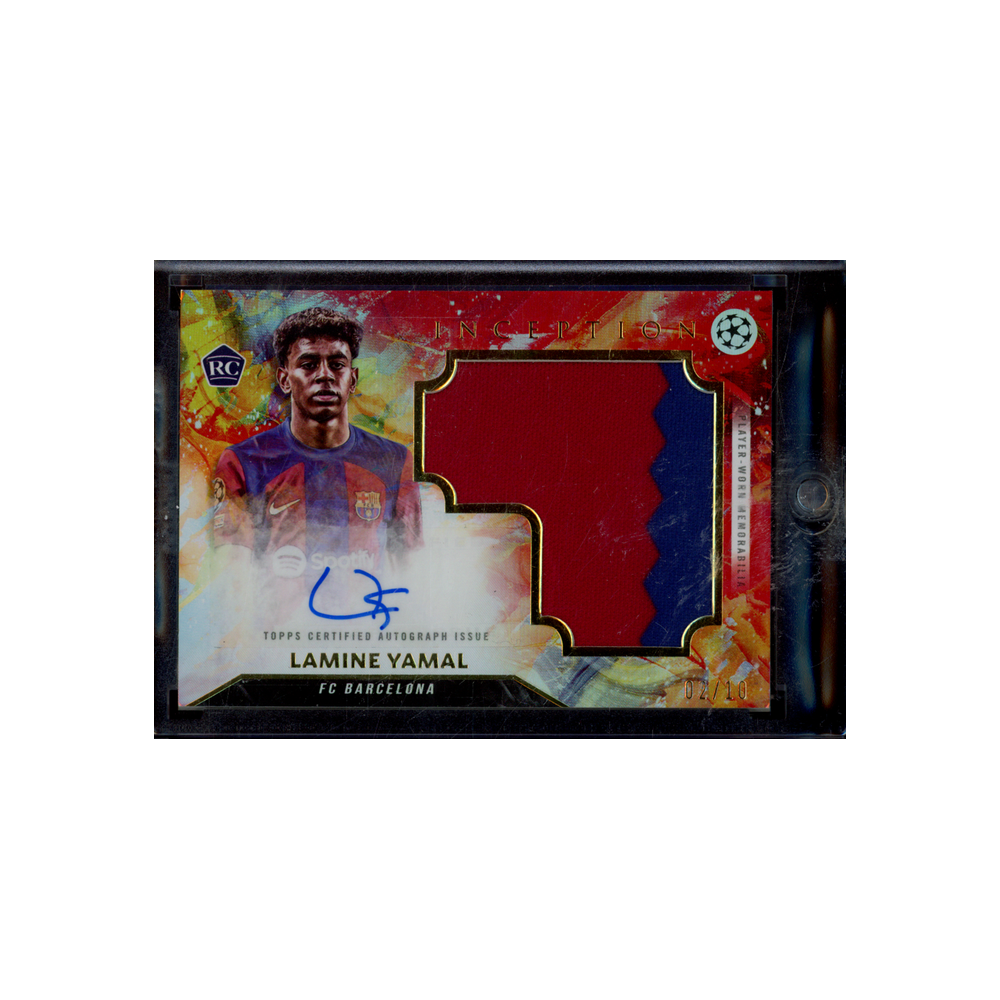 Lamine Yamal 2024 Topps Inception RPA Red /10
