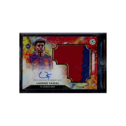 Lamine Yamal 2024 Topps Inception RPA Red /10