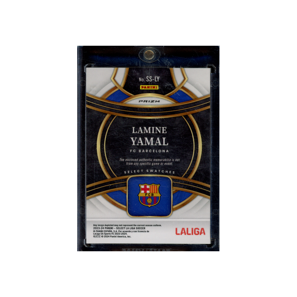 Lamine Yamal 2023-24 Panini Select La Liga Soccer Rookie Patch