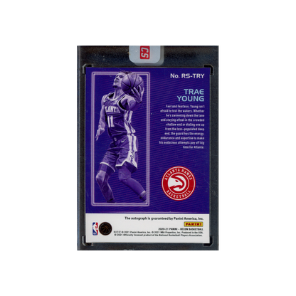Trae Young 2020-21 Panini Recon Basketball Auto