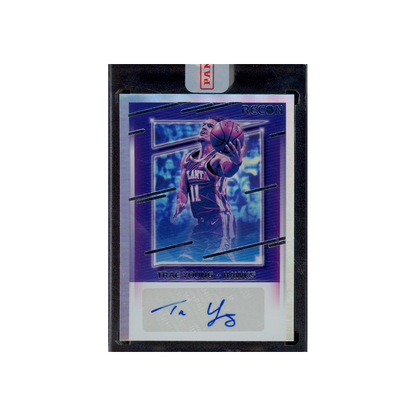 Trae Young 2020-21 Panini Recon Basketball Auto
