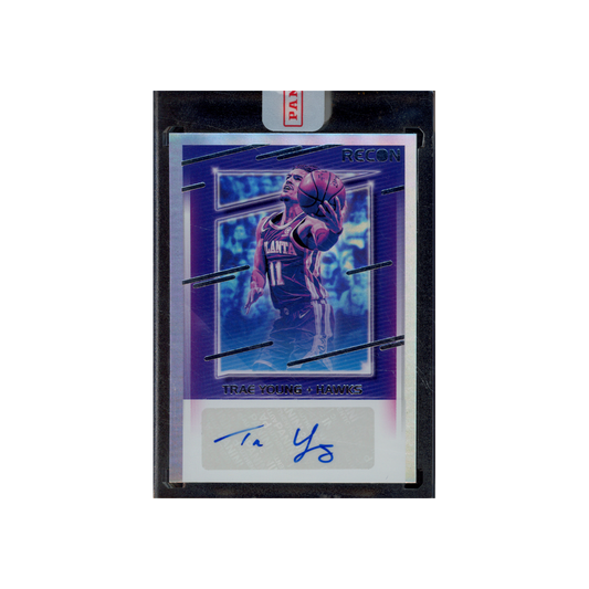Trae Young 2020-21 Panini Recon Basketball Auto